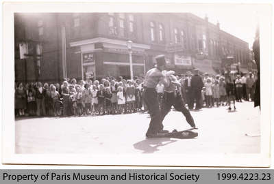 Penmans Clowns on Parade in Paris, c. 1940s?