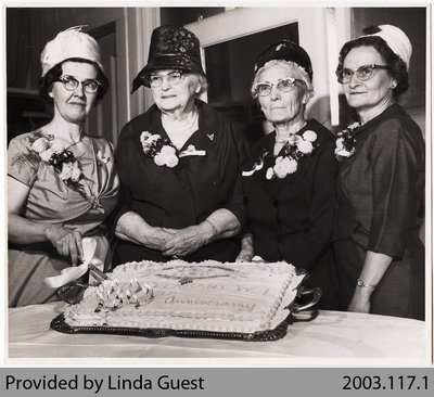 Mount Pleasant Women's Institute 60th Anniversary, 1963