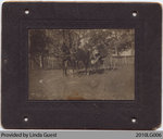 Stanley & Mrs. W. Phelps on Horse-Cart, Mount Pleasant