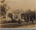 Postcard depicting 89 Willow St. House, 1906