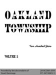 Oakland Township: Two Hundred Years - Volume 3