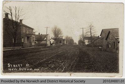 New Durham Street Scene, 1919