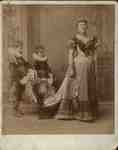 Lady Aberdeen and her sons Archie and Dudley Gordon