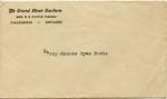 Envelope addressed to Harry Kenner Ryan Sawle