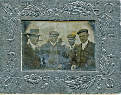 Photography of four unnamed men; daguerreotype