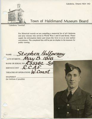 WWII - Halfpenny, Stephen