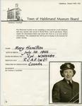 WWII - Hamilton, Mary