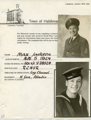 WWII - Jackson, Max