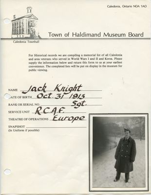 WWII - Knight, Jack