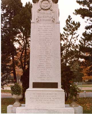 Caledonia Cenotaph