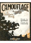 Sheet music for the song "Camouflage: A soldiers song"