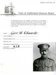 They Served: Men & women from the Caledonia area - Geo. W. Edwards