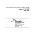 Annual report / Northern Ontario Heritage Fund Corporation 2006 - 2007