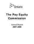 Annual report / Pay Equity Commission. 2007 - 08
