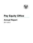 Annual report / Pay Equity Commission. 2011 - 12