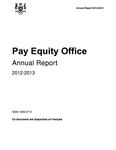 Annual report / Pay Equity Commission. 2012 - 13