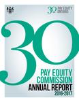 Annual report / Pay Equity Commission. 2016 - 17