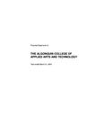 Consolidated financial statements of the Algonquin College of Applied Arts and Technology 2003 - 2004