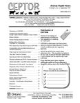 Ceptor : animal health news. 2001 vol. 9 no. 03