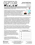 Ceptor : animal health news. 2002 vol. 10 no. 03
