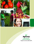 Rapport annuel / Agricorp. 2008 - 2009