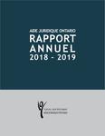 Rapport annuel / Aide juridique Ontario. 2018 - 2019
