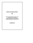 Report on HIV/AIDS in Ontario Robert S. Remis ... [et al.]. 2002