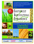 Annual Southwest Agricultural Conference conference workbook. 2008