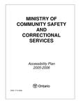 ODA accessibility plan ... 2005 - 06