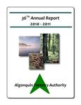 Annual report / Algonquin Forestry Authority. 2010 - 2011