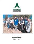 Annual report / Algonquin Forestry Authority. 2016 - 2017
