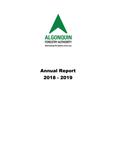 Annual report / Algonquin Forestry Authority. 2018 - 2019