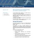 PAF guidelines project newsletter Financial Services Commission of Ontario. 2007 no. 06 Summer
