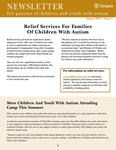 Newsletter for parents of children and youth with autism. 2007 no. 03