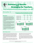 Summary of results and strategies for teachers ... : assessments of reading, writing and mathematics, primary and junior divisions 2005 - 06