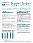 Summary of results and strategies for teachers : Ontario Secondary School Literacy Test ... : English-language students 2006 - 07