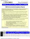 Environmental compliance regional reports .... 1999