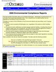 Environmental compliance regional reports .... 2000