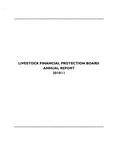Livestock Financial Protection Board annual report. 2010 - 11