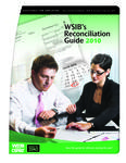 WSIB's reconciliation guide Workplace Safety & Insurance Board. 2010