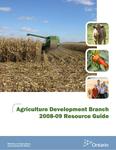 Agriculture Development Branch resource guide 2008 - 09