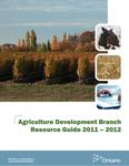 Agriculture Development Branch resource guide 2011 - 12