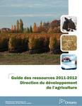 Guide des ressources ... : Direction du développement de l'agriculture 2011 - 12
