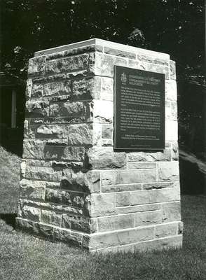 Commemorative Monument  for the Engagement at Forty Mile Creek, June 8th, 1813