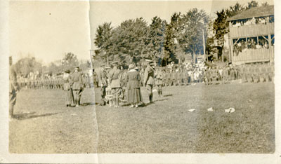 Presentation of the Colours to the 114th