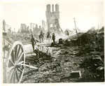 Ruins of buildings at Ypres