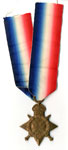 1914-15 Star Medal belonging to E. Sheeran