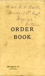 Order Book of E. S. Baxter