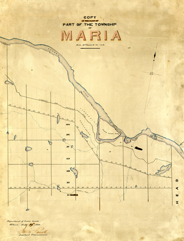 Maria Township ca. 1866