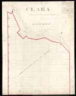 Clara Township Map ca.1885